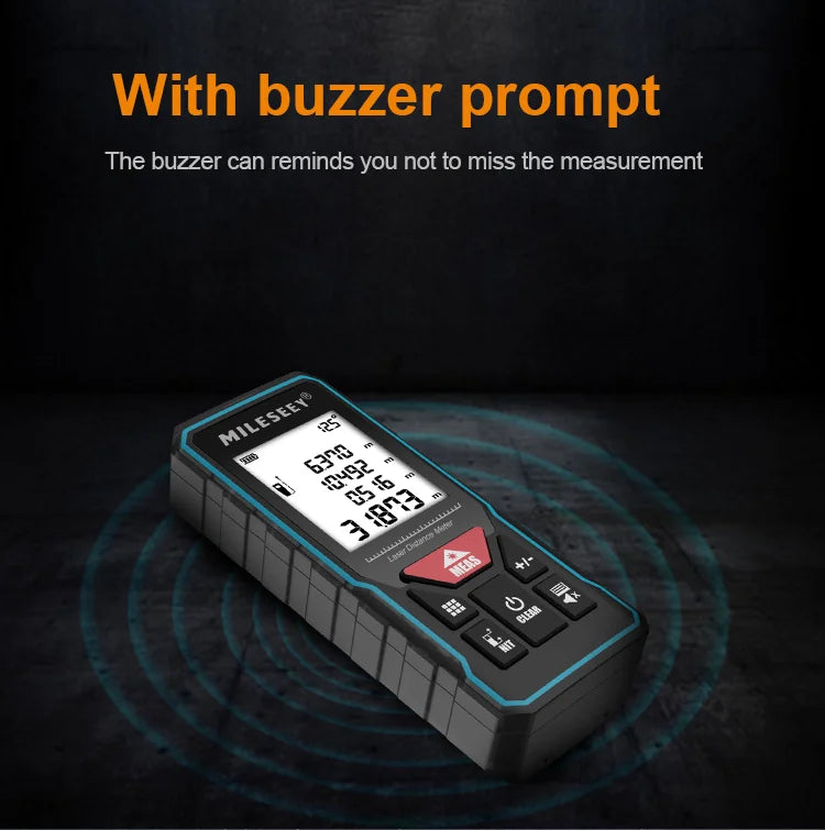 Mileseey MINI Laser Distance Meter X5 X6 Rangefinder Finder Handheld Trenas Measure Accurate Angle Calculate For Construction