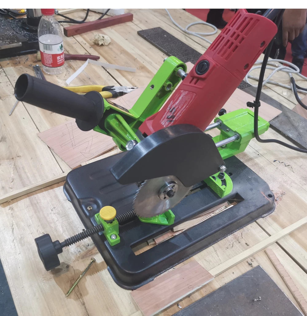 ALLSOME Angle Grinder Support Angle Grinder Fixed Universal Bracket for 100 115 125 Angle Grinder