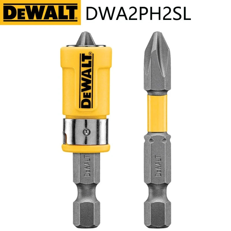 DEWALT Tool Accessories Combination Series Cross Slotted PH2 89MM 57MM 50MM Silver/Yellow Ring Sleeve Extension Rod