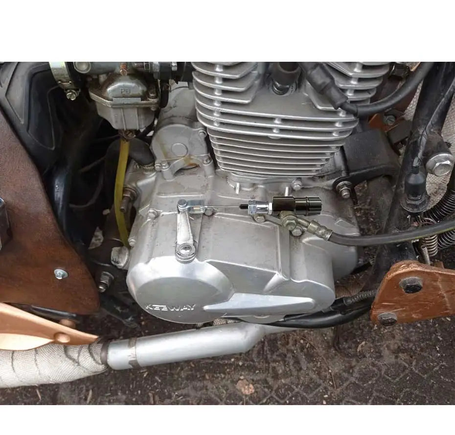 Motorcycle Hydraulic Clutch Kit Brake Master Cylinder Kit Disc Brake Lever LED For Honda Yamaha Suzuki Dirt Bike Sport