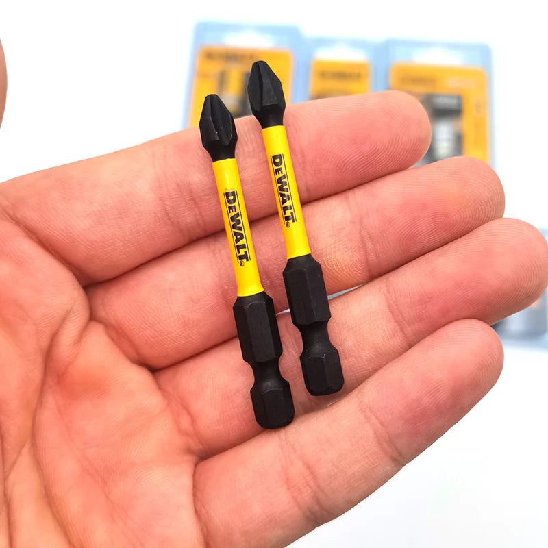 DEWALT Tool Accessories Combination Series Cross Slotted PH2 89MM 57MM 50MM Silver/Yellow Ring Sleeve Extension Rod