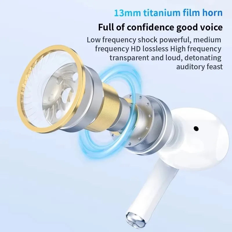 New Air Pro 5 TWS Max Wireless Bluetooth Earphones Headphones HiFi Sound Low Latency Noise Reduction Earbuds for IPhone Android