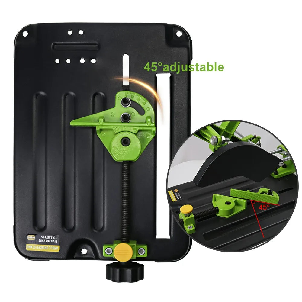 ALLSOME Angle Grinder Support Angle Grinder Fixed Universal Bracket for 100 115 125 Angle Grinder