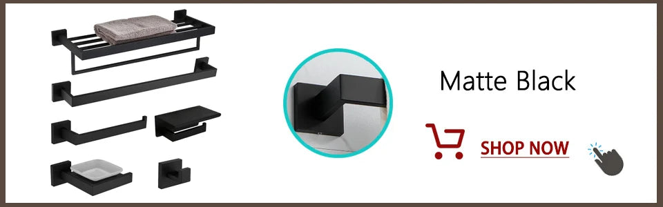 Stainless Steel Bathroom Hardware Mirror Chrome Polished Towel Rack Toilet Paper Holder Towel Bar Hook Bathroom Accessories