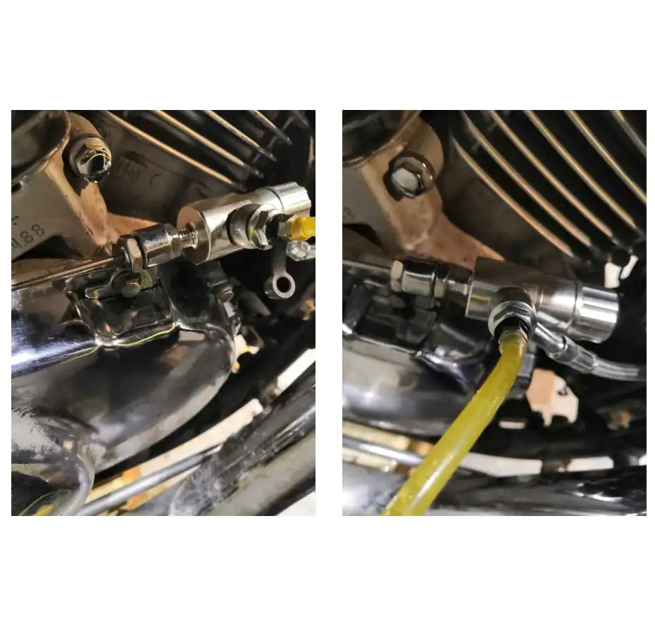 Motorcycle Hydraulic Clutch Kit Brake Master Cylinder Kit Disc Brake Lever LED For Honda Yamaha Suzuki Dirt Bike Sport